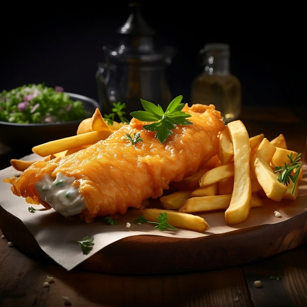 Fish and Chips croccante