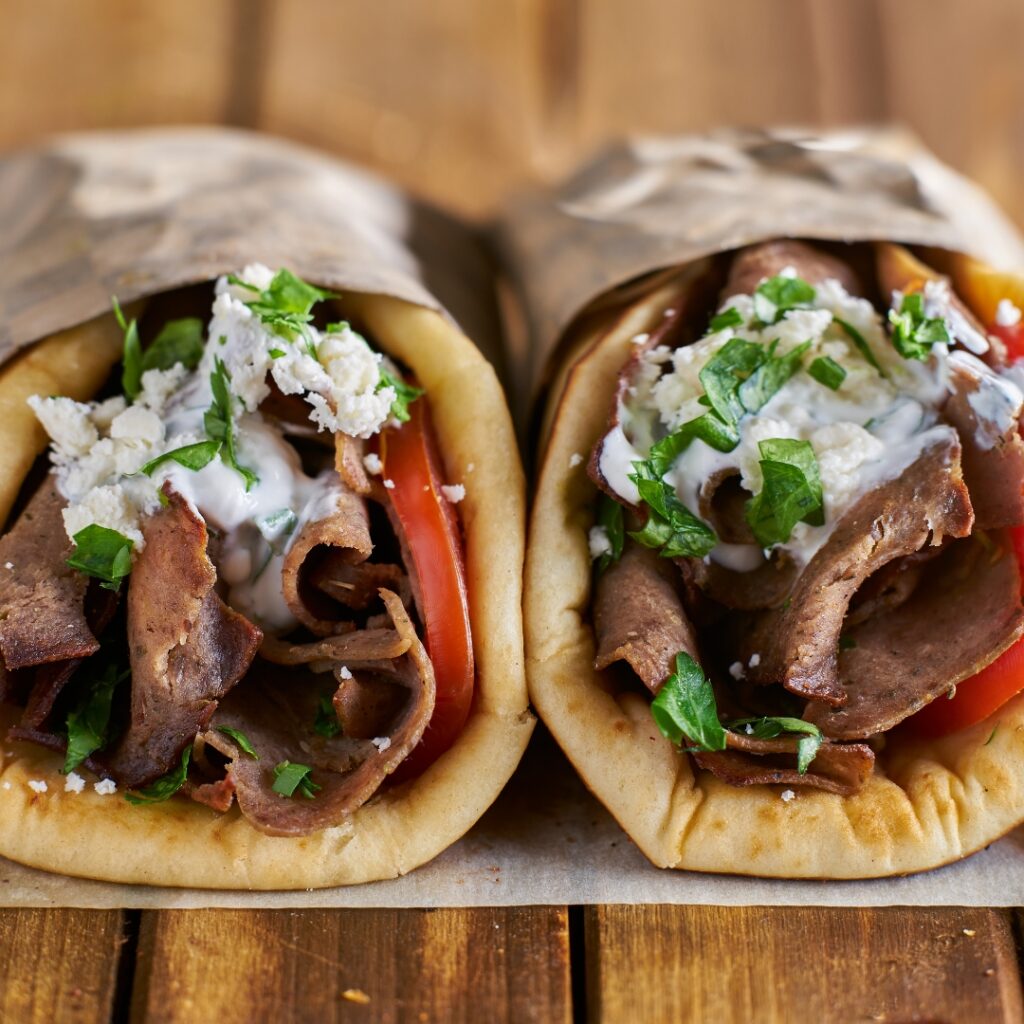 Gyros, il kebab greco